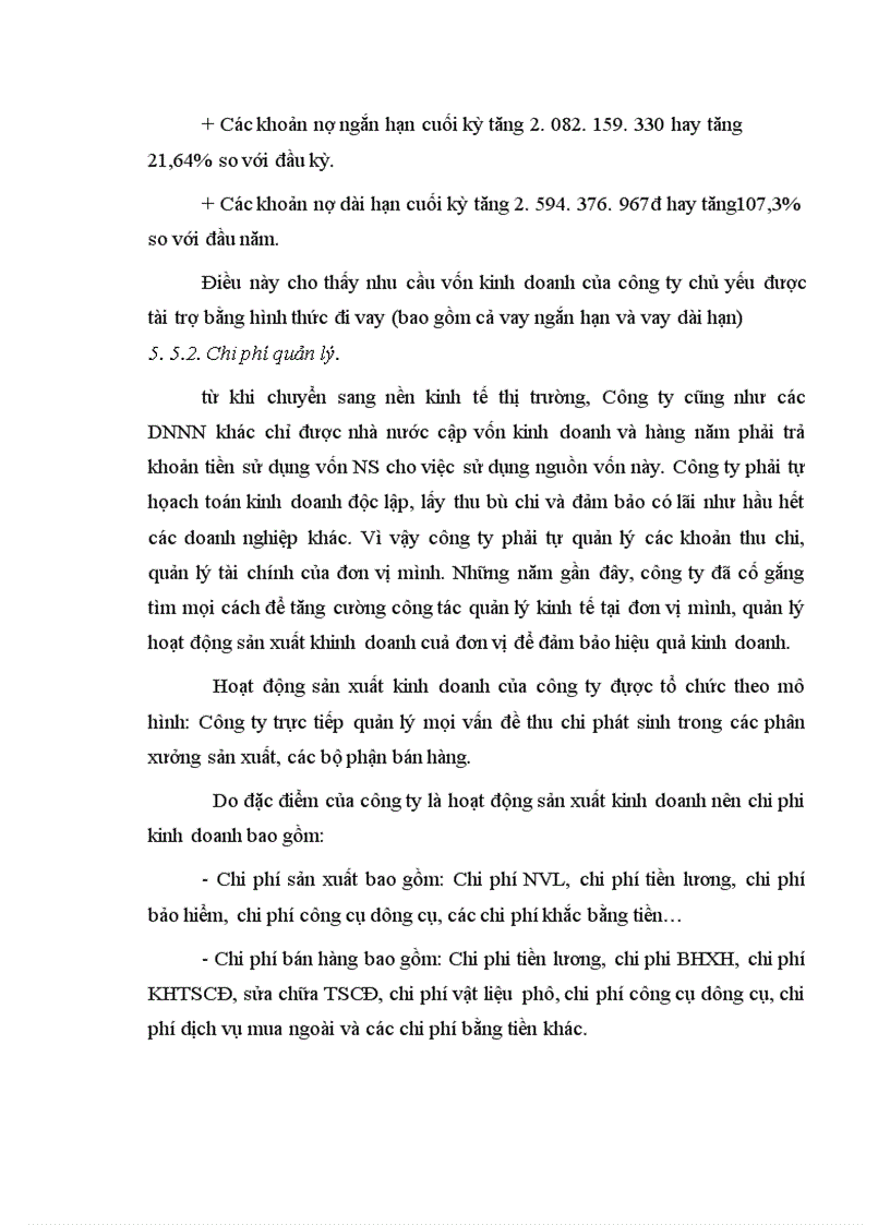 image for page Một số biện pháp nhằm hạ giá thành sản phẩm ống gang tại công ty Mai Động