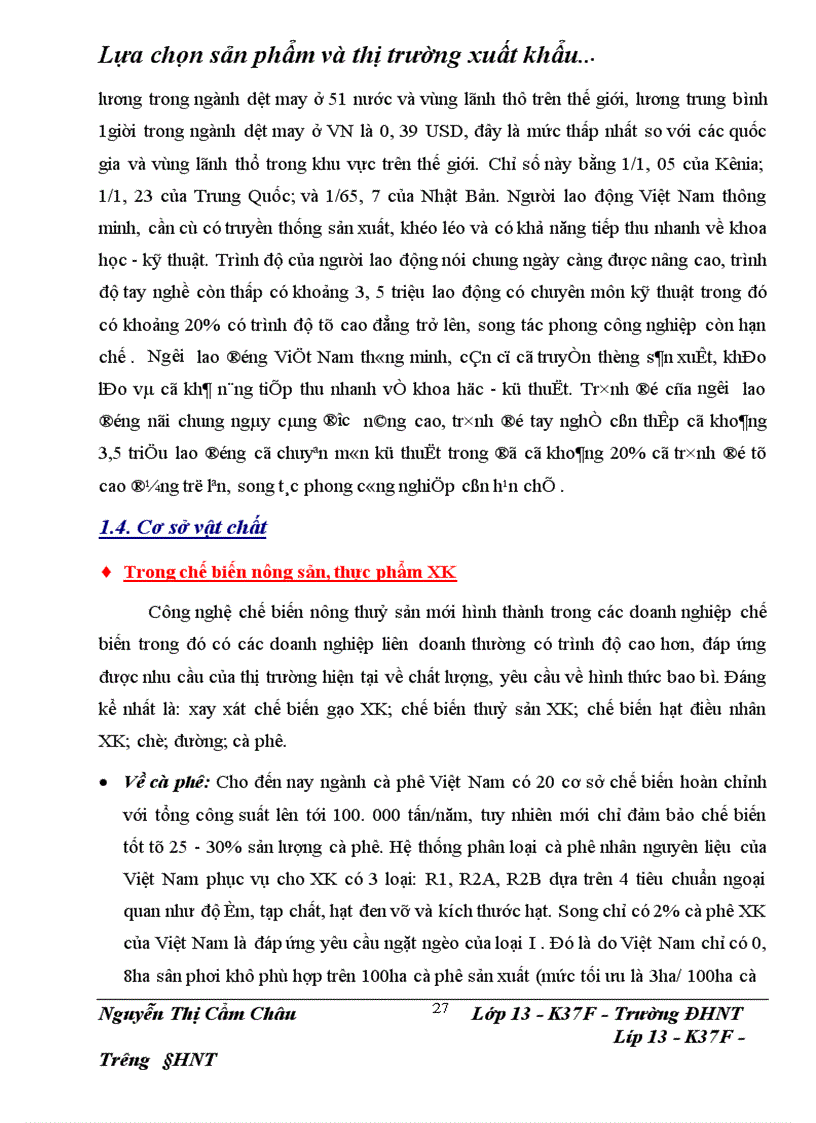 image for page Lựa chọn sản phẩm và thị trường xuất khẩu của Việt Nam Thực trạng và giải pháp