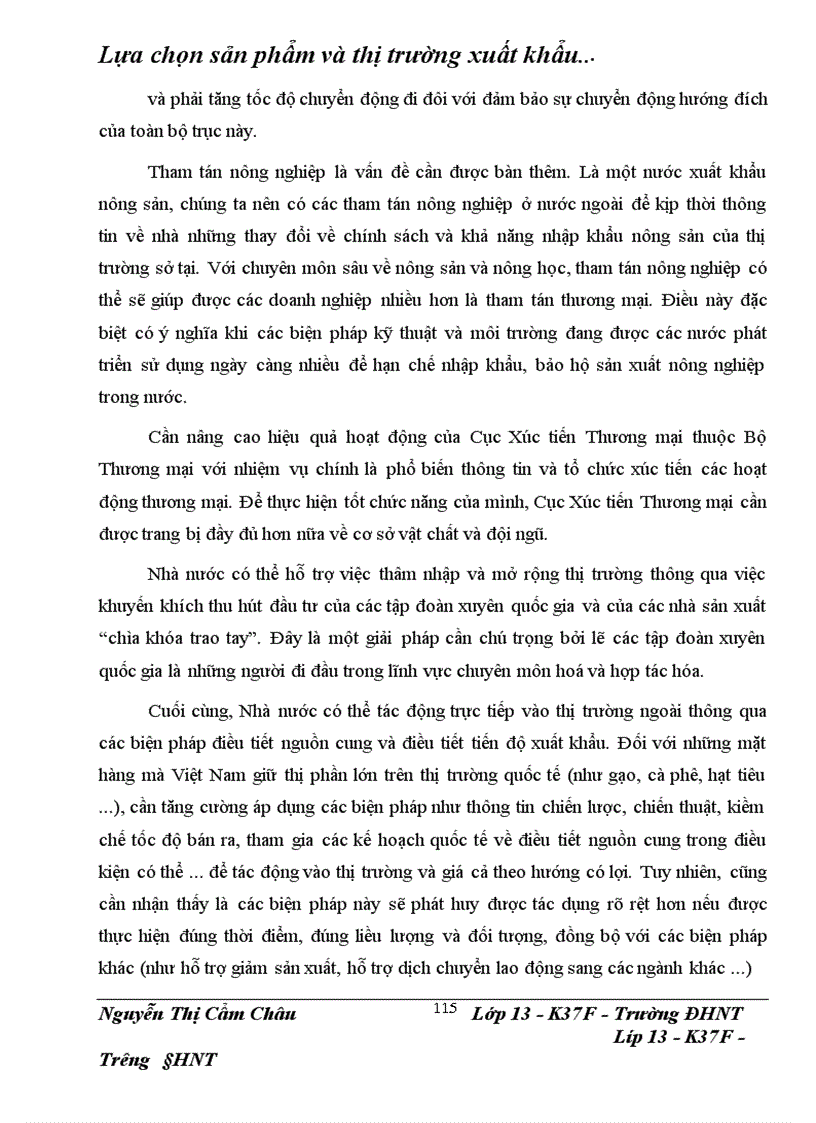 image for page Lựa chọn sản phẩm và thị trường xuất khẩu của Việt Nam Thực trạng và giải pháp