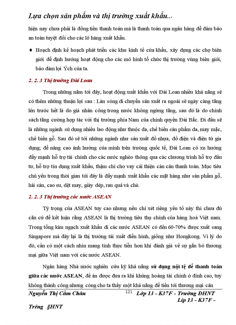 image for page Lựa chọn sản phẩm và thị trường xuất khẩu của Việt Nam Thực trạng và giải pháp