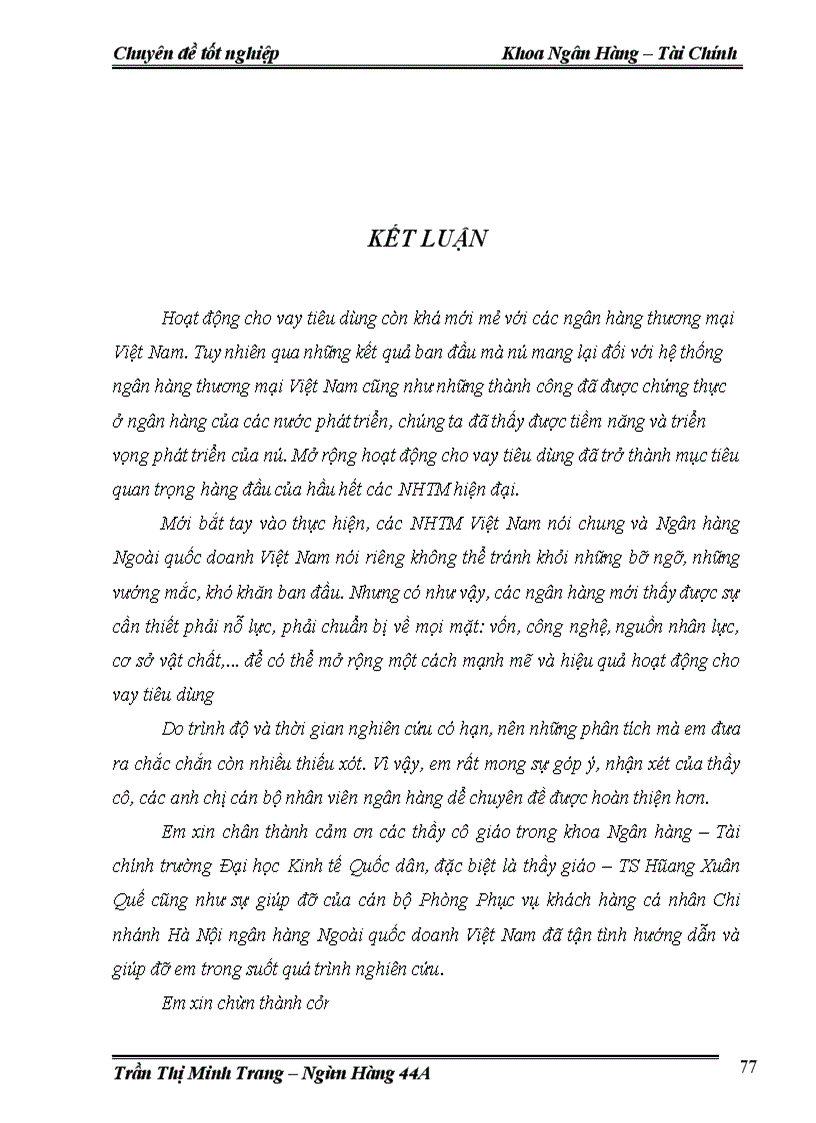 image for page Mở rộng hoạt động cho vay tiêu dùng tại Ngân hàng Ngoài quốc doanh Việt Nam