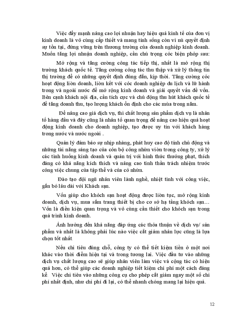 image for page Giải pháp tăng lợi nhuận của công ty du lịch – khách sạn công đoàn Sơn La