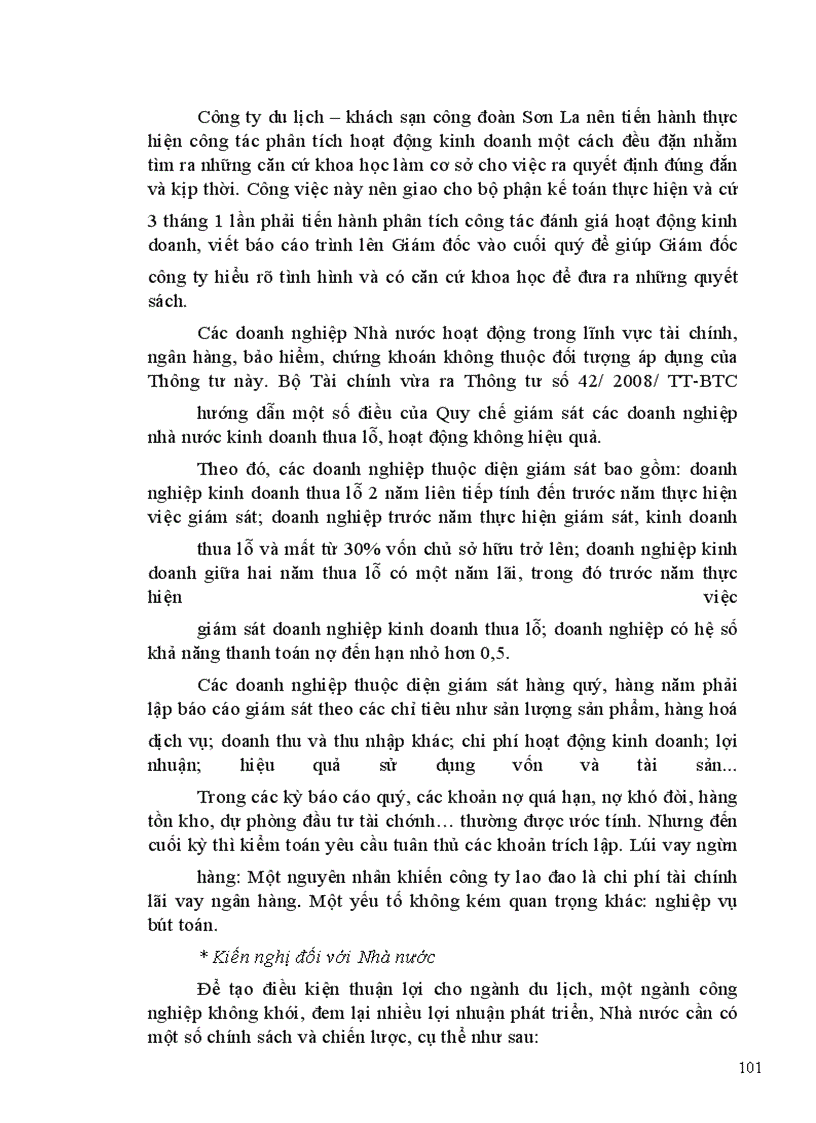 image for page Giải pháp tăng lợi nhuận của công ty du lịch – khách sạn công đoàn Sơn La