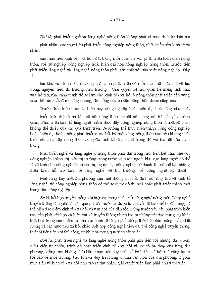 image for page Phân tích chiến lược và một số giải pháp nhằm phát triển kinh tế làng nghề ở tỉnh Thái Bình