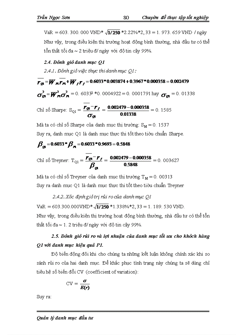 image for page Phân tích, quản lý danh mục đầu tư và áp dụng trong đầu tư một số chứng khoán trên thị trường chứng khoán Việt Nam