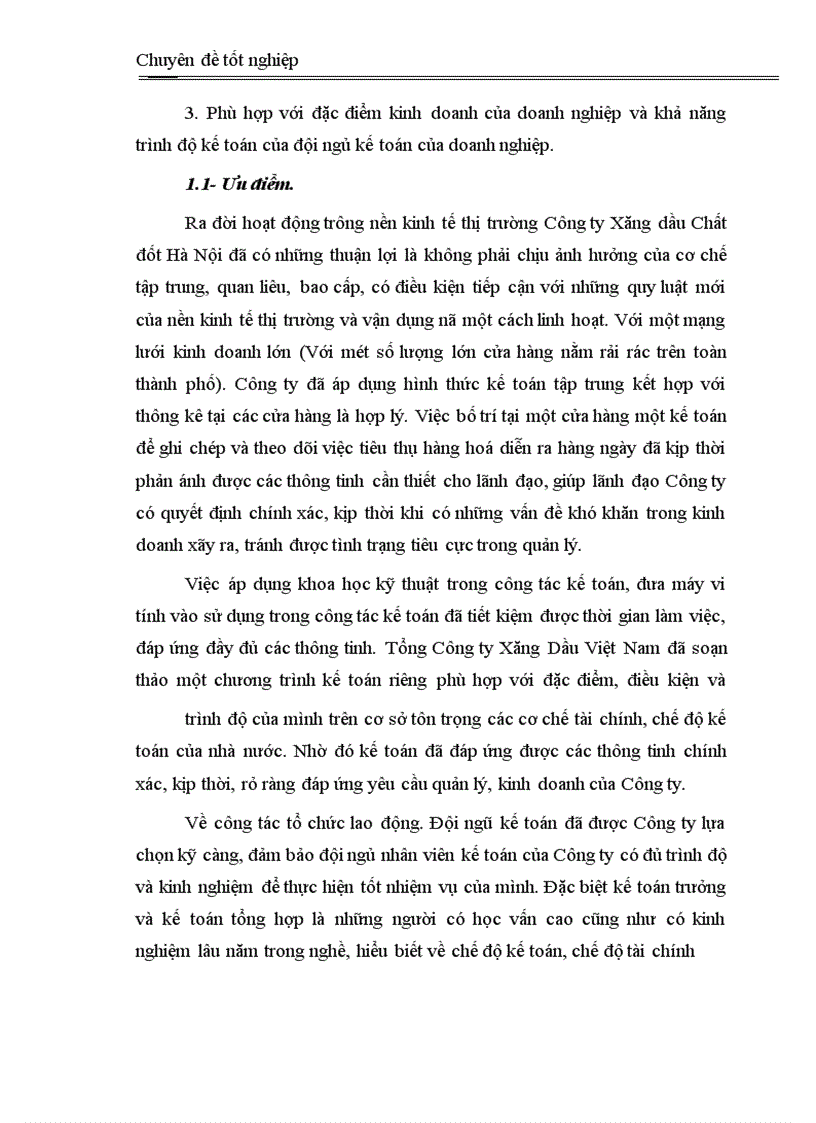 image for page Kế toán bán hàng và xác định kết quả kinh doanh ở Công ty Xăng dầu Chất đốt Hà Nội