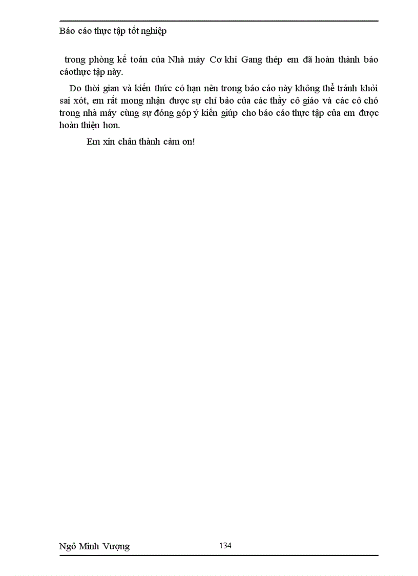 image for page Thực tập tốt nghiệp tại Nhà máy Cơ khí Gang Thép