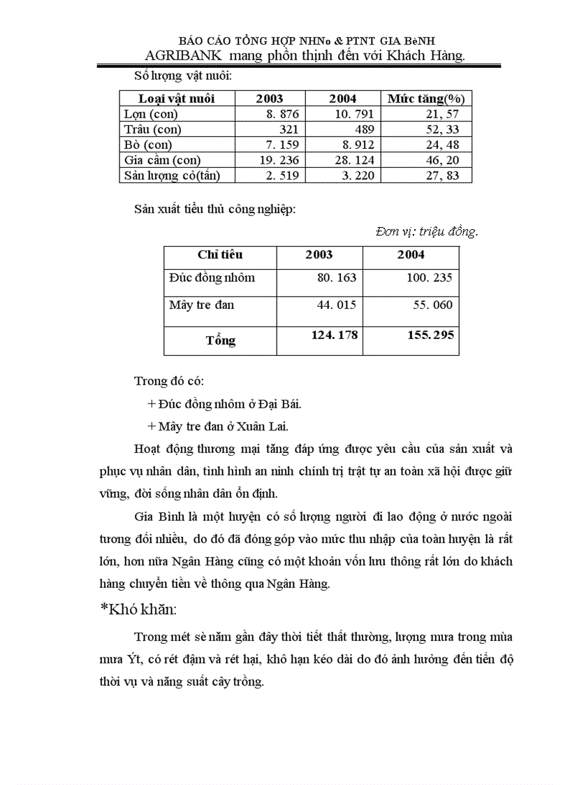 image for page Báo cáo thực tập tổng hợp: NHNo & PTNT Gia Bình