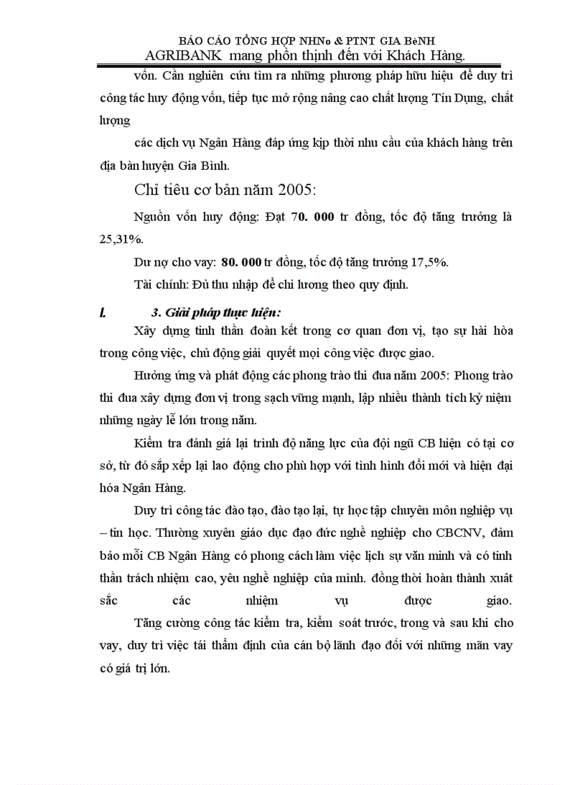 image for page Báo cáo thực tập tổng hợp: NHNo & PTNT Gia Bình