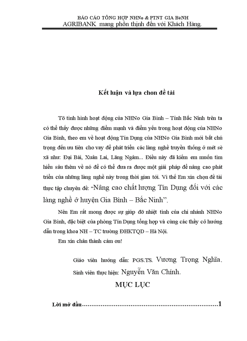 image for page Báo cáo thực tập tổng hợp: NHNo & PTNT Gia Bình