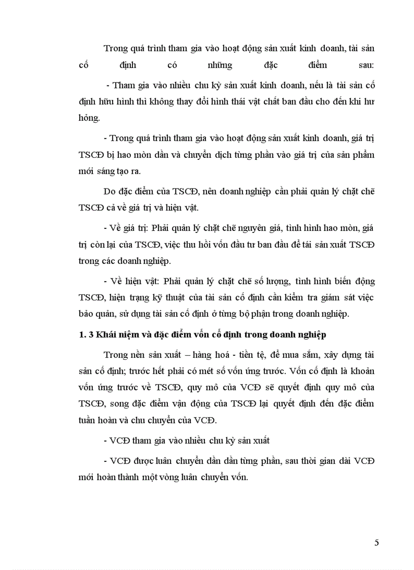 image for page Công tác quản lý tài sản cố định và vốn cố định trong doanh nghiệp