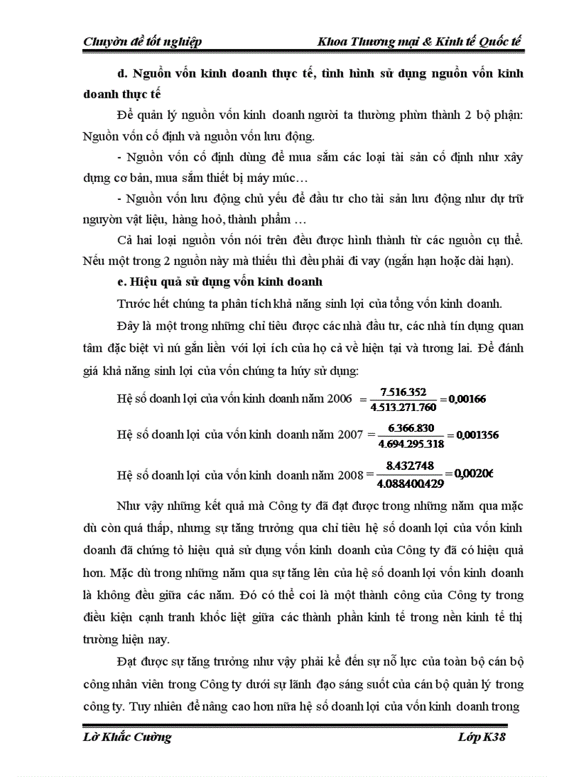 image for page Hiệu quả quản lý và sử dụng vốn ở Công ty TNHH Quảng CáoThương Mại Toàn Cầu