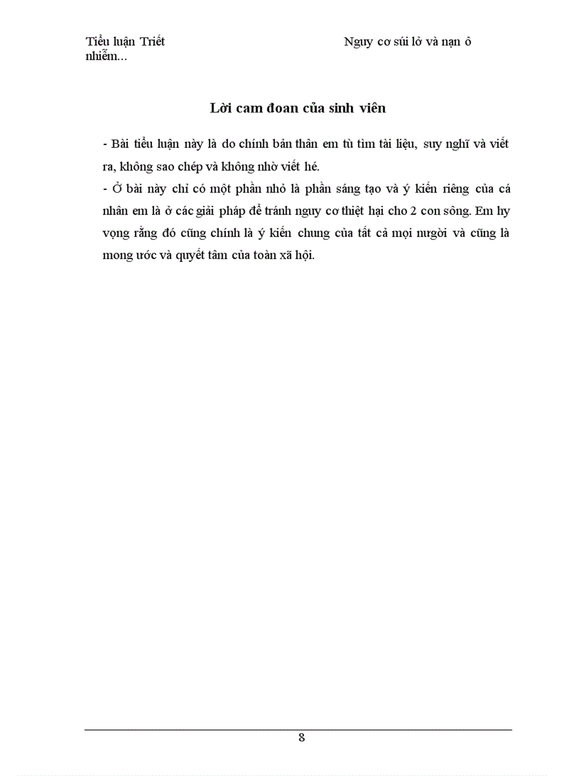 image for page Triết Nguy cơ sói lở và nạn ô nhiễm...