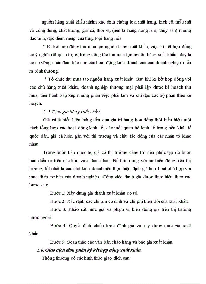 image for page Phân tích thực trạng hoạt động kinh doanh xuất khẩu hàng hóa ở công ty donimex thời gian qua