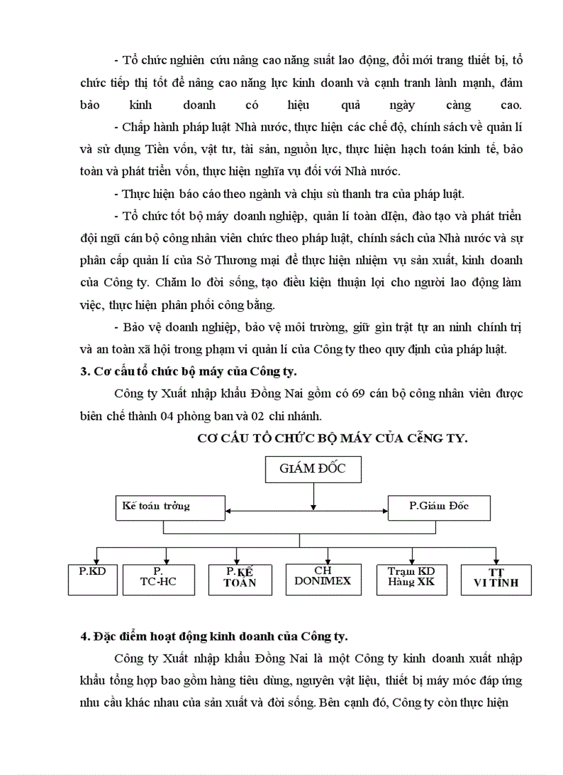 image for page Phân tích thực trạng hoạt động kinh doanh xuất khẩu hàng hóa ở công ty donimex thời gian qua