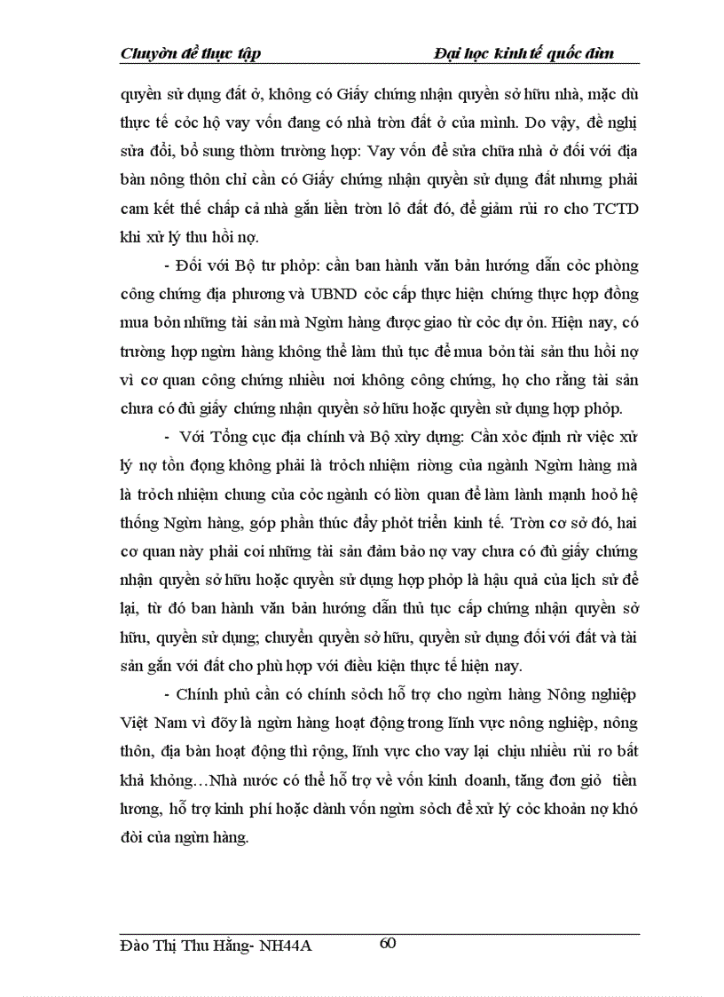image for page Xử lý nợ quá hạn ở Ngân hàng Nông nghiệp và phát triển nông thôn chi nhánh huyện Bình Xuyên, tỉnh Vĩnh Phúc: Thực trạng và giải pháp
