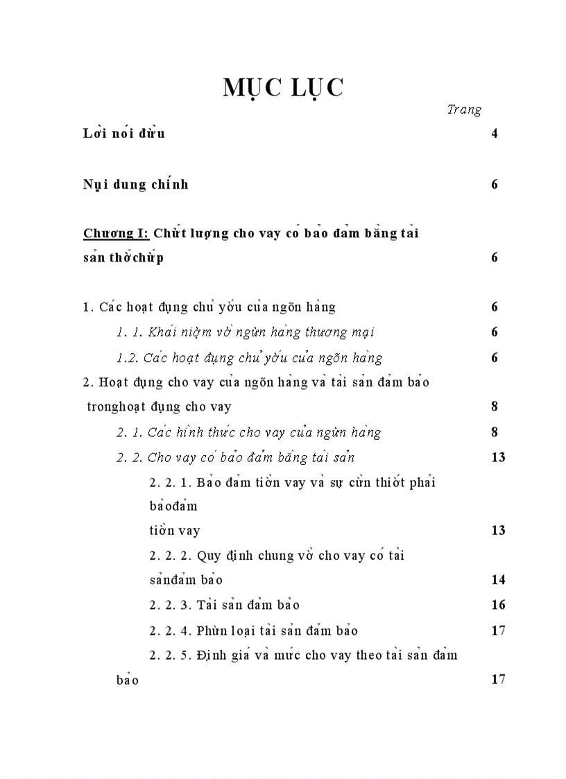 image for page Nâng cao chất lượng cho vay có bảo đảm bằng tài sản thế chấp tại SGD I – BIDV