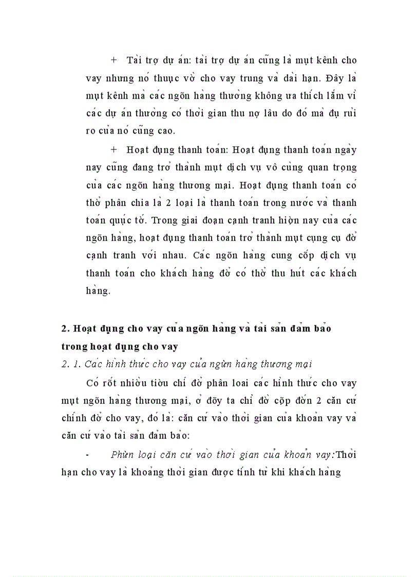 image for page Nâng cao chất lượng cho vay có bảo đảm bằng tài sản thế chấp tại SGD I – BIDV