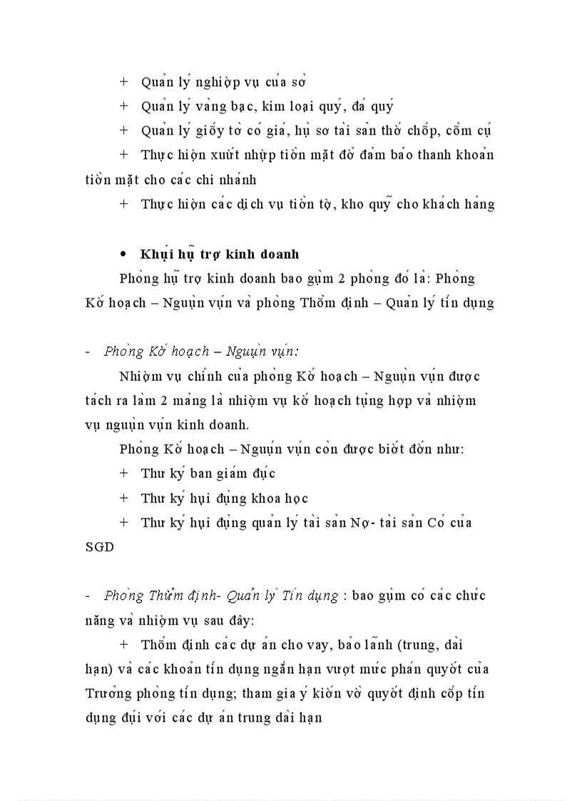 image for page Nâng cao chất lượng cho vay có bảo đảm bằng tài sản thế chấp tại SGD I – BIDV