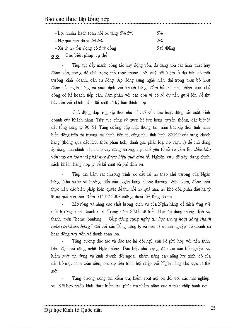 image for page Thực tập tổng hợp: Sở giao dịch I - Ngân hàng công thương Việt Nam