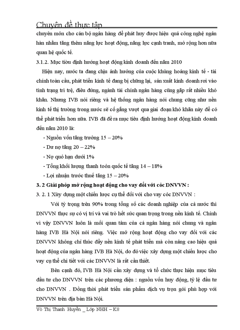 image for page Giải pháp mở rộng hoạt động cho vay dnvvn