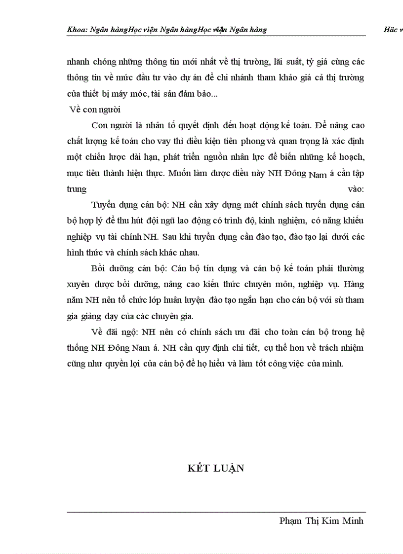 image for page Một số giải pháp hoàn thiện nghiệp vụ kế toán cho vay tại chi nhánh Ngân hàng Đông Nam á để tăng cường hiệu quả quản lý chất lượng tín dụng