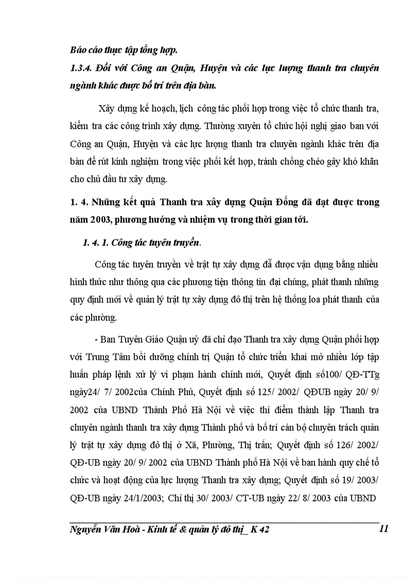 image for page Thực tập tại Thanh tra xây dựng Quận Đống Đa