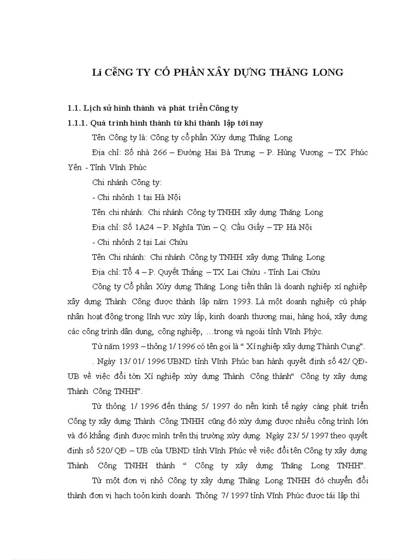 image for page Đánh giá và nhận xét về tình hình tổ chức bộ máy kế toán Công ty Cổ phần Xây dựng Thăng Long