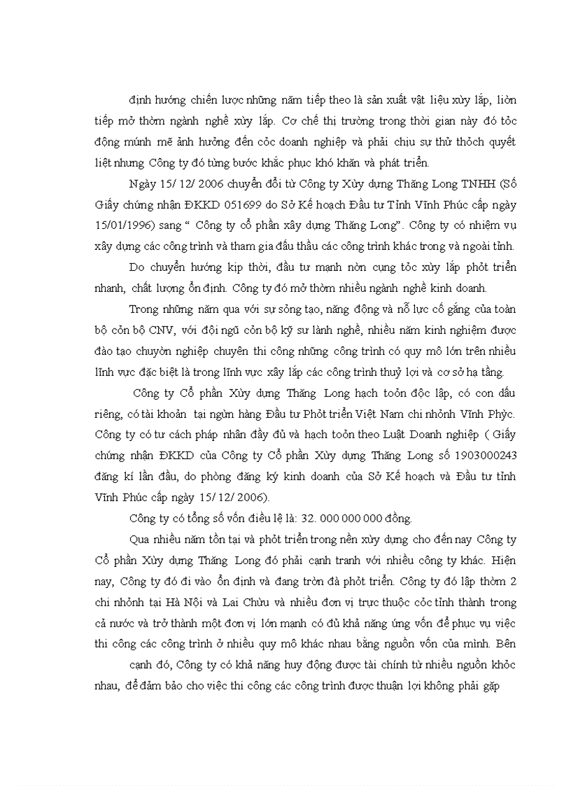image for page Đánh giá và nhận xét về tình hình tổ chức bộ máy kế toán Công ty Cổ phần Xây dựng Thăng Long