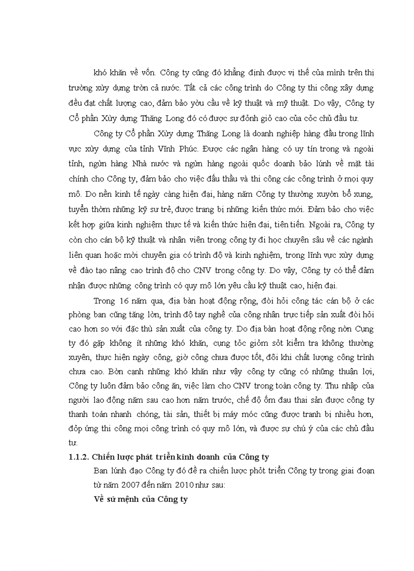 image for page Đánh giá và nhận xét về tình hình tổ chức bộ máy kế toán Công ty Cổ phần Xây dựng Thăng Long