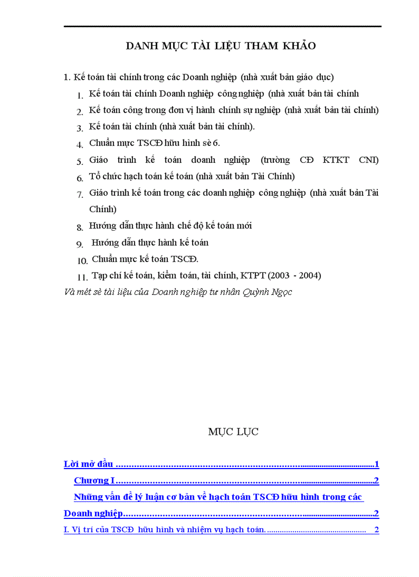 image for page Hoàn thiện kế toán TSCĐ hữu hình ở Doanh nghiệp tư nhân Quỳnh Ngọc.