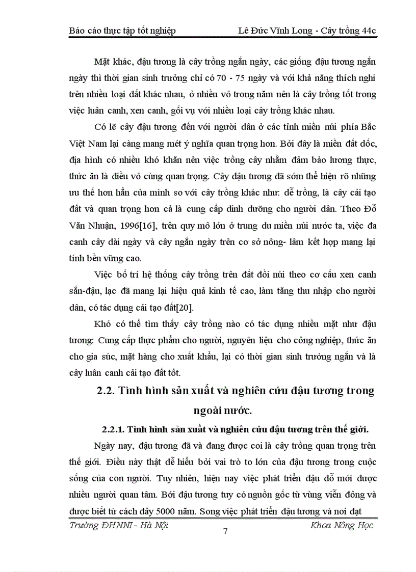 image for page Nghiên cứu một số đặc tính nông sinh học của các mẫu giống đậu tương địa phương thu thập từ các tỉnh miền núi phía Bắc