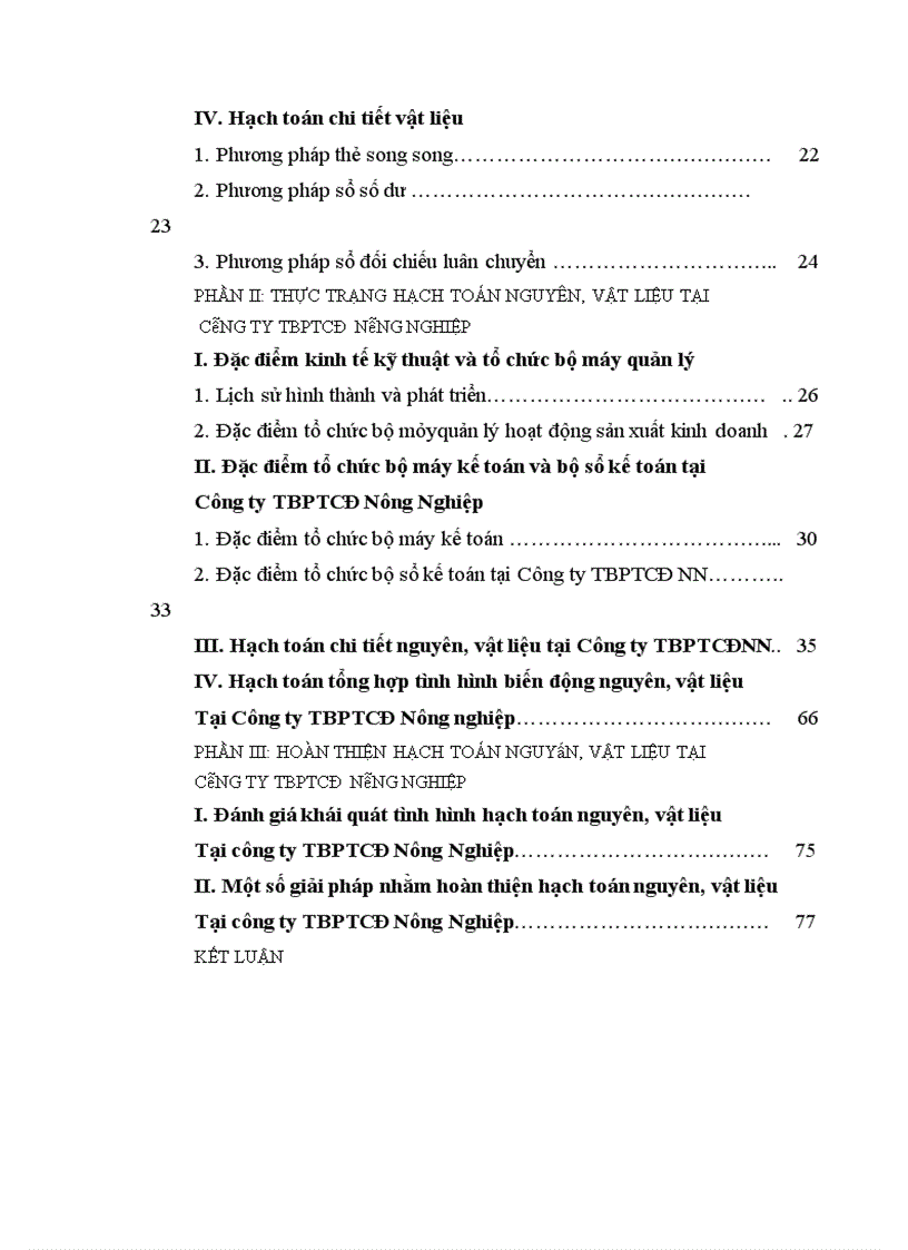 image for page Hoàn thiện hạch toán nguyên, vật liệu tại Công ty Thiết bị phụ tùng Cơ điện nông nghiệp