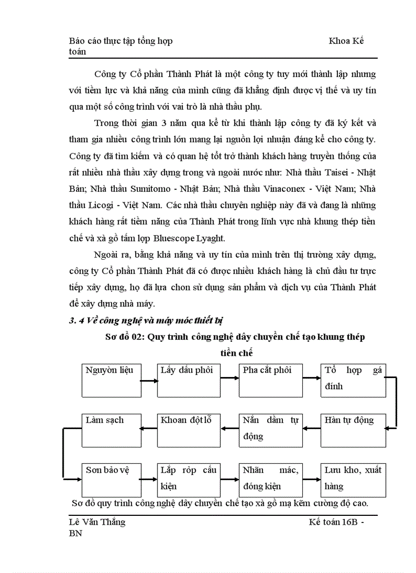 image for page Báo cáo thực tập tổng hợp tại Công ty Cổ phần Thành Phát