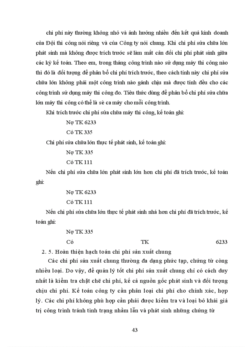 image for page Hoàn thiện kế toán chi phí sản xuất và tính giá thành sản phẩm xây lắp tại Công ty Phát triển hạ tầng Khu công nghệ cao Hoà Lạc