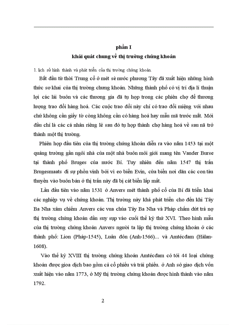 image for page Thực trạng và phương hướng để tiếp tụcphát triển thị trường chứng khoán ở việt nam.
