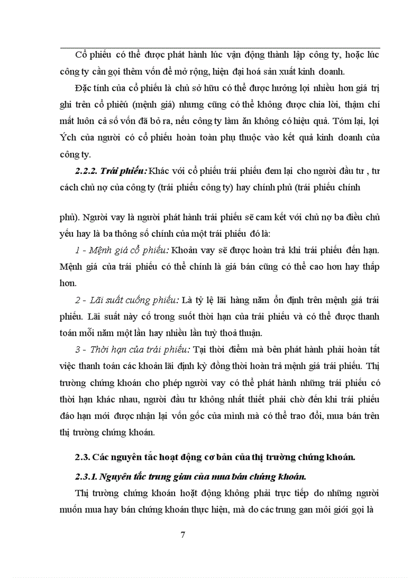 image for page Thực trạng và phương hướng để tiếp tụcphát triển thị trường chứng khoán ở việt nam.