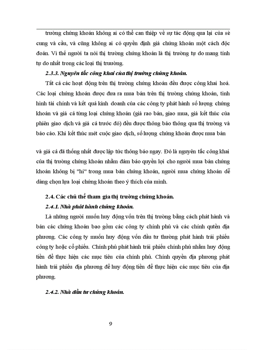 image for page Thực trạng và phương hướng để tiếp tụcphát triển thị trường chứng khoán ở việt nam.