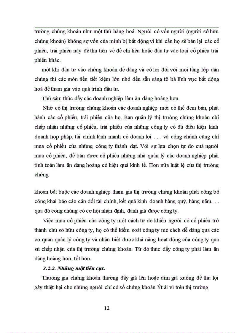 image for page Thực trạng và phương hướng để tiếp tụcphát triển thị trường chứng khoán ở việt nam.