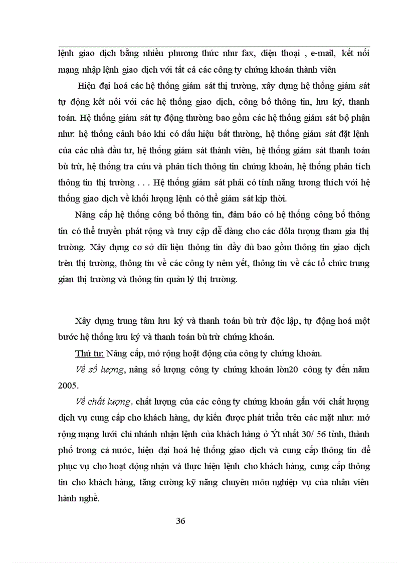 image for page Thực trạng và phương hướng để tiếp tụcphát triển thị trường chứng khoán ở việt nam.