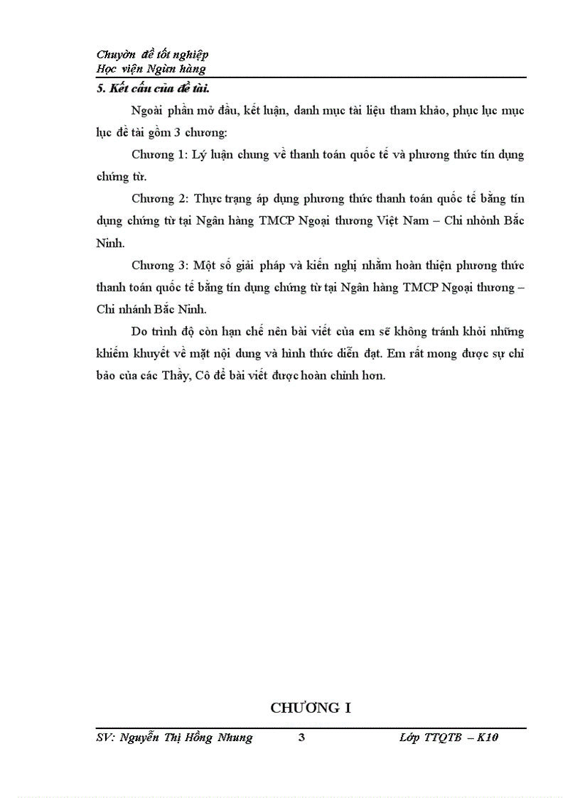 image for page Thực trạng và giải pháp hoàn thiện phương thức thanh toán quốc tế bằng tín dụng chứng từ tại Ngân hàng Ngoại thương Việt Nam – Chi nhánh Bắc Ninh.