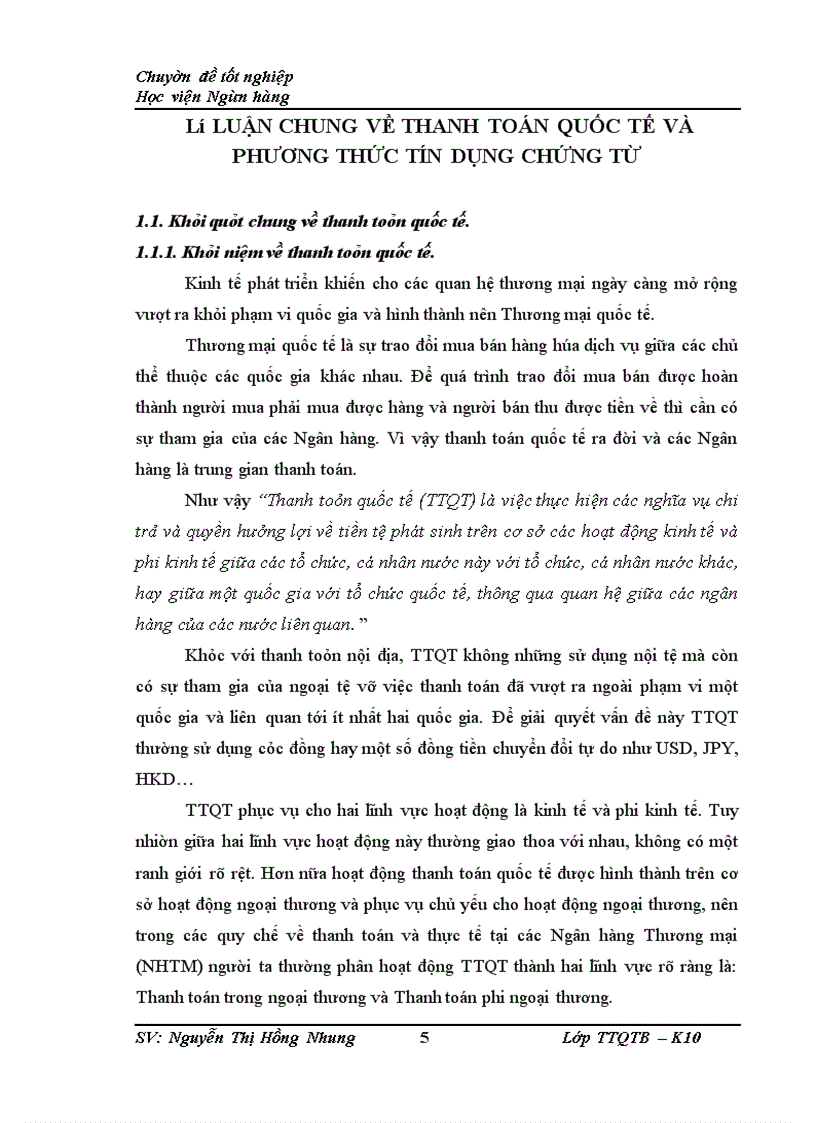 image for page Thực trạng và giải pháp hoàn thiện phương thức thanh toán quốc tế bằng tín dụng chứng từ tại Ngân hàng Ngoại thương Việt Nam – Chi nhánh Bắc Ninh.