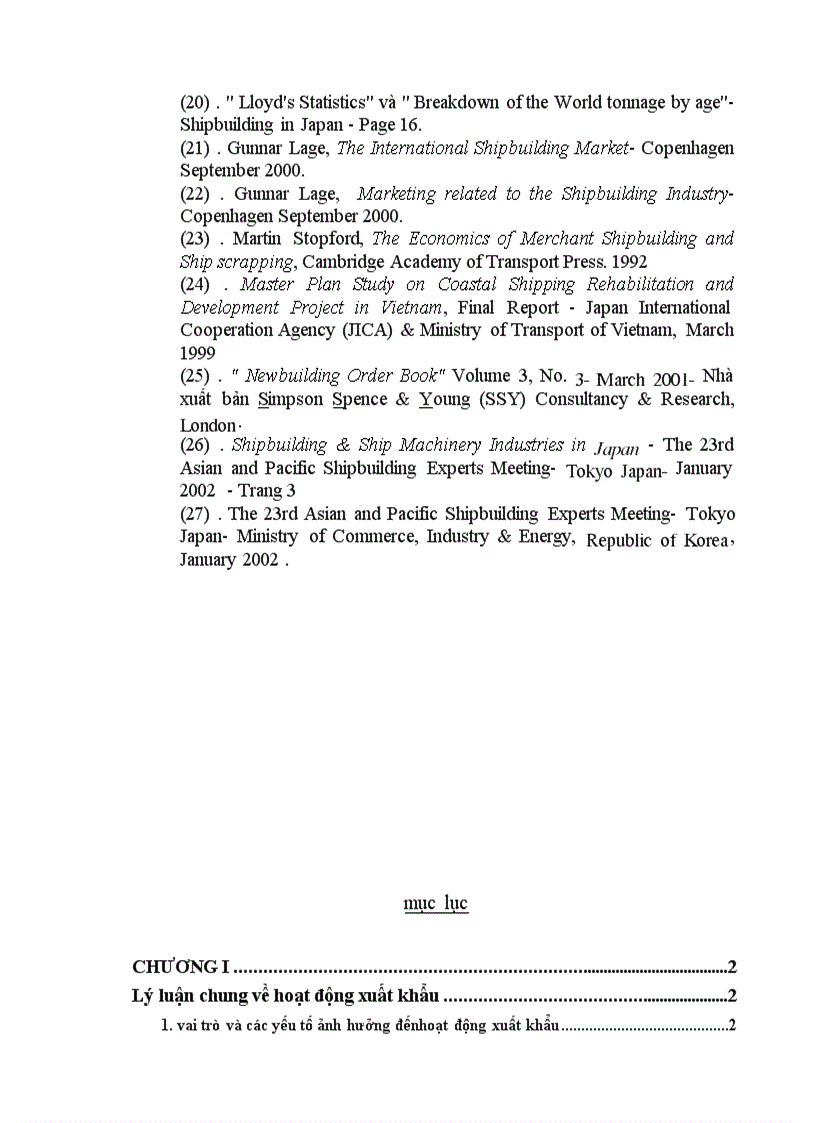 image for page Thực trạng xuất khẩu sản phẩm của ngành Công nghiệp tàu thuỷ Việt Nam