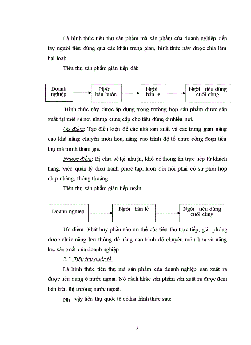 image for page Thực tế công tác tiêu thụ tại công ty thương mại và dịch vụ
