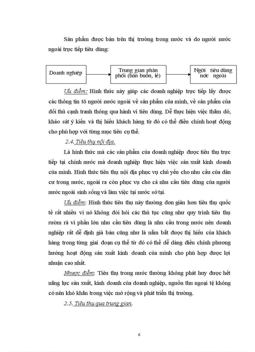 image for page Thực tế công tác tiêu thụ tại công ty thương mại và dịch vụ