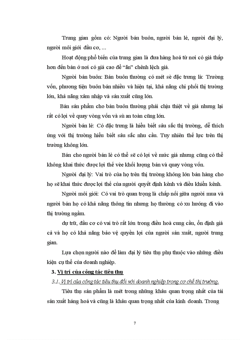 image for page Thực tế công tác tiêu thụ tại công ty thương mại và dịch vụ