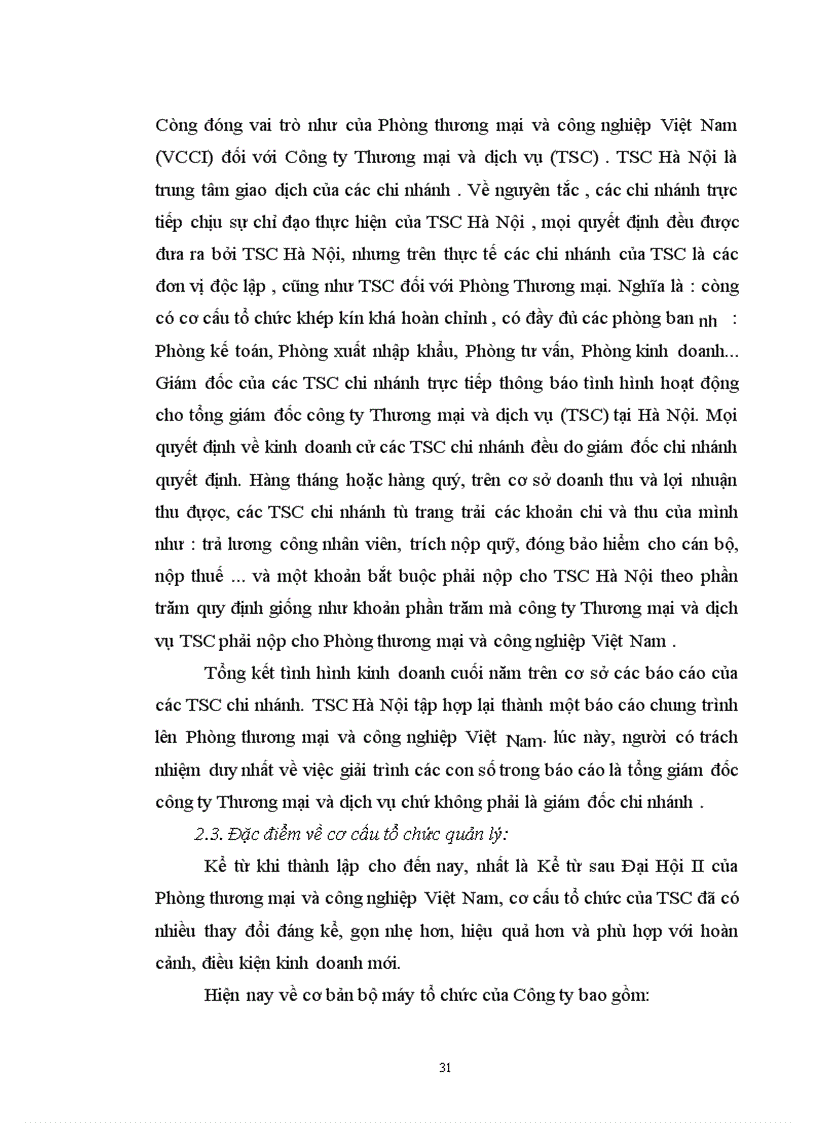 image for page Thực tế công tác tiêu thụ tại công ty thương mại và dịch vụ