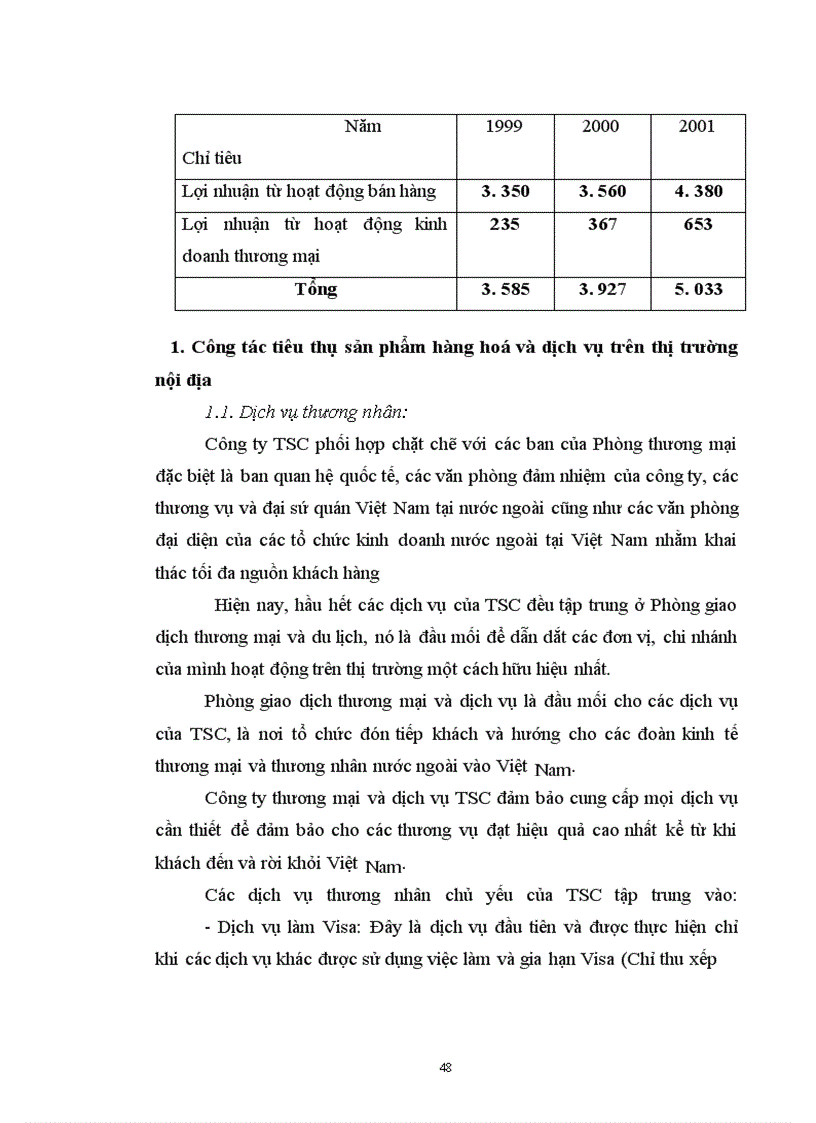 image for page Thực tế công tác tiêu thụ tại công ty thương mại và dịch vụ