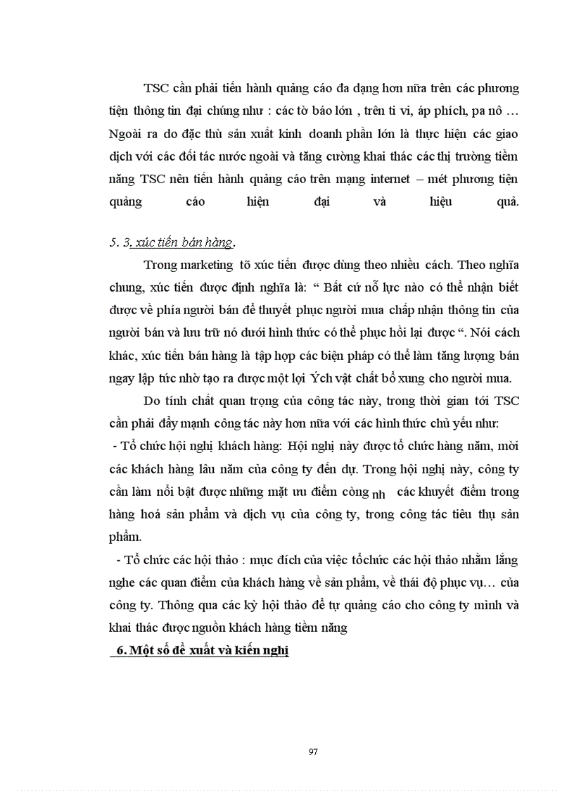 image for page Thực tế công tác tiêu thụ tại công ty thương mại và dịch vụ