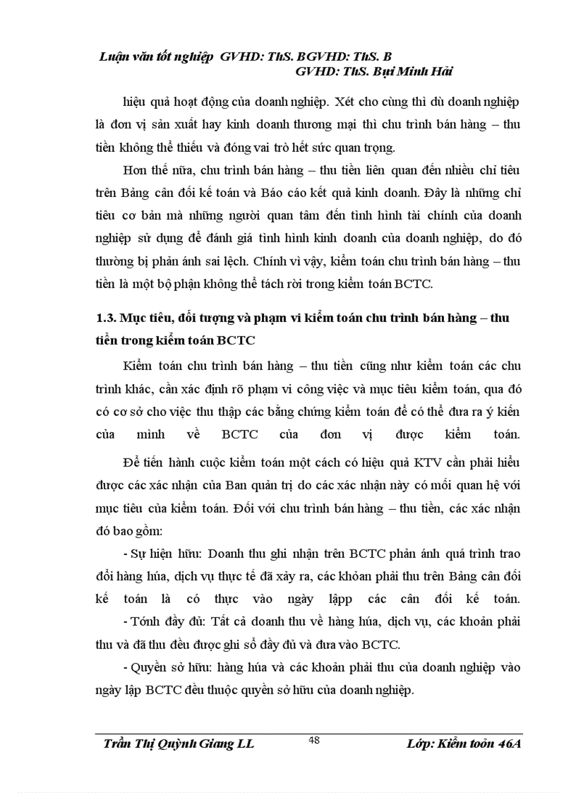 image for page Hoàn thiện quy trình kiểm toán chu trình bán hàng – thu tiền trong kiểm toán Báo cáo tài chính do Công ty TNHH Kiểm toán và Tư vấn Tài chính quốc tế IFC thực hiện